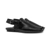 Black Peshawari Chappal