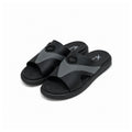 Black Buckle Slipper