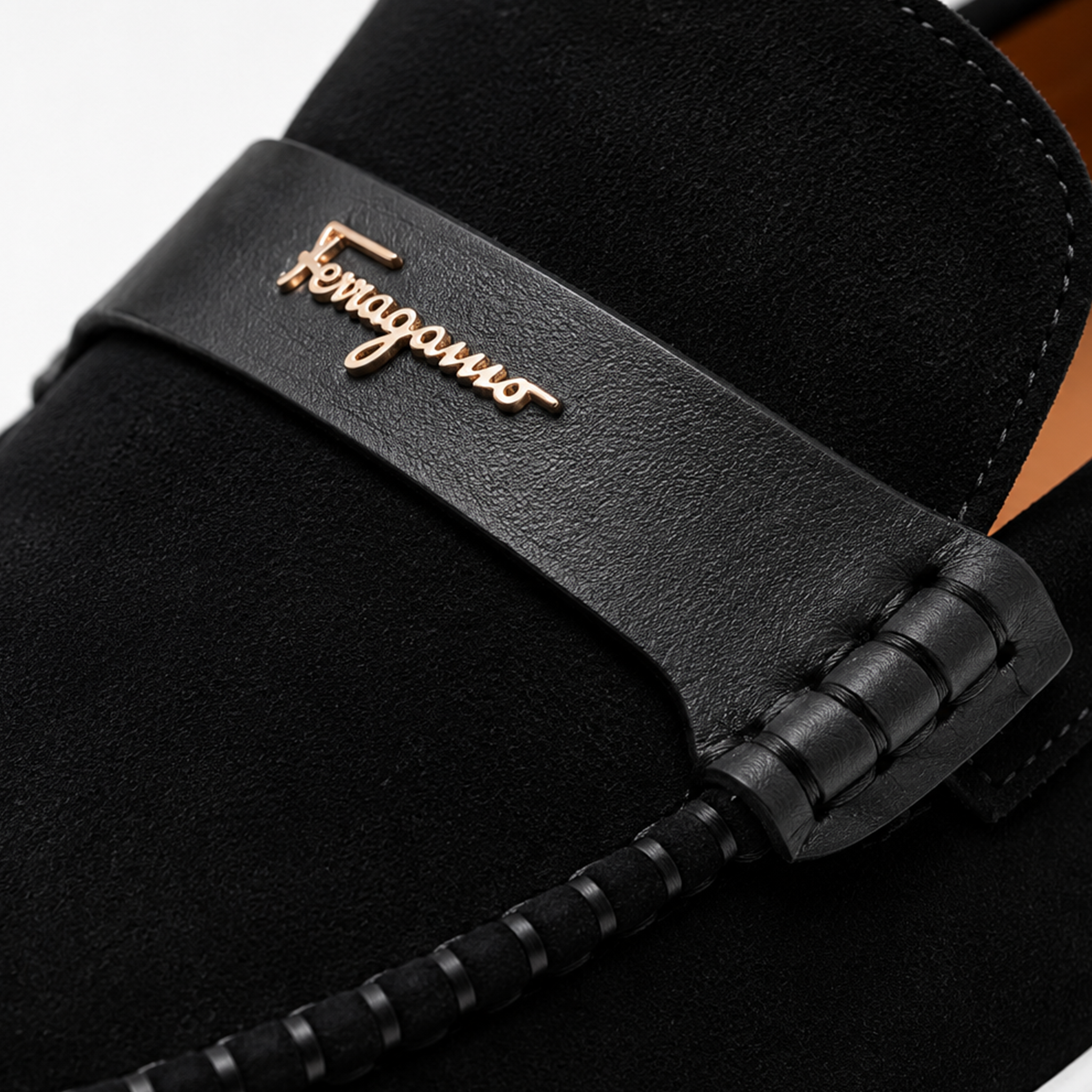 Black Suede Loafers