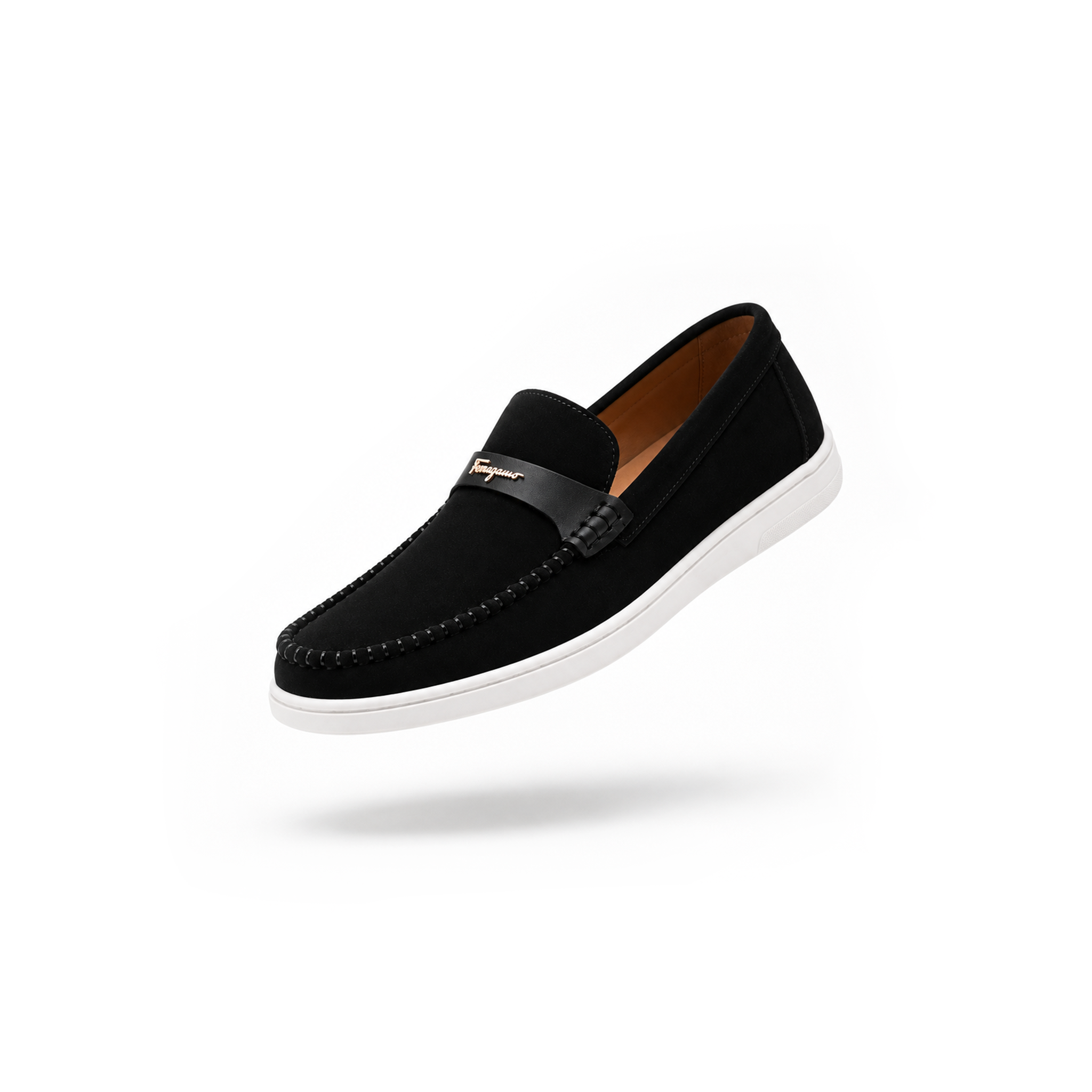 Black Suede Loafers