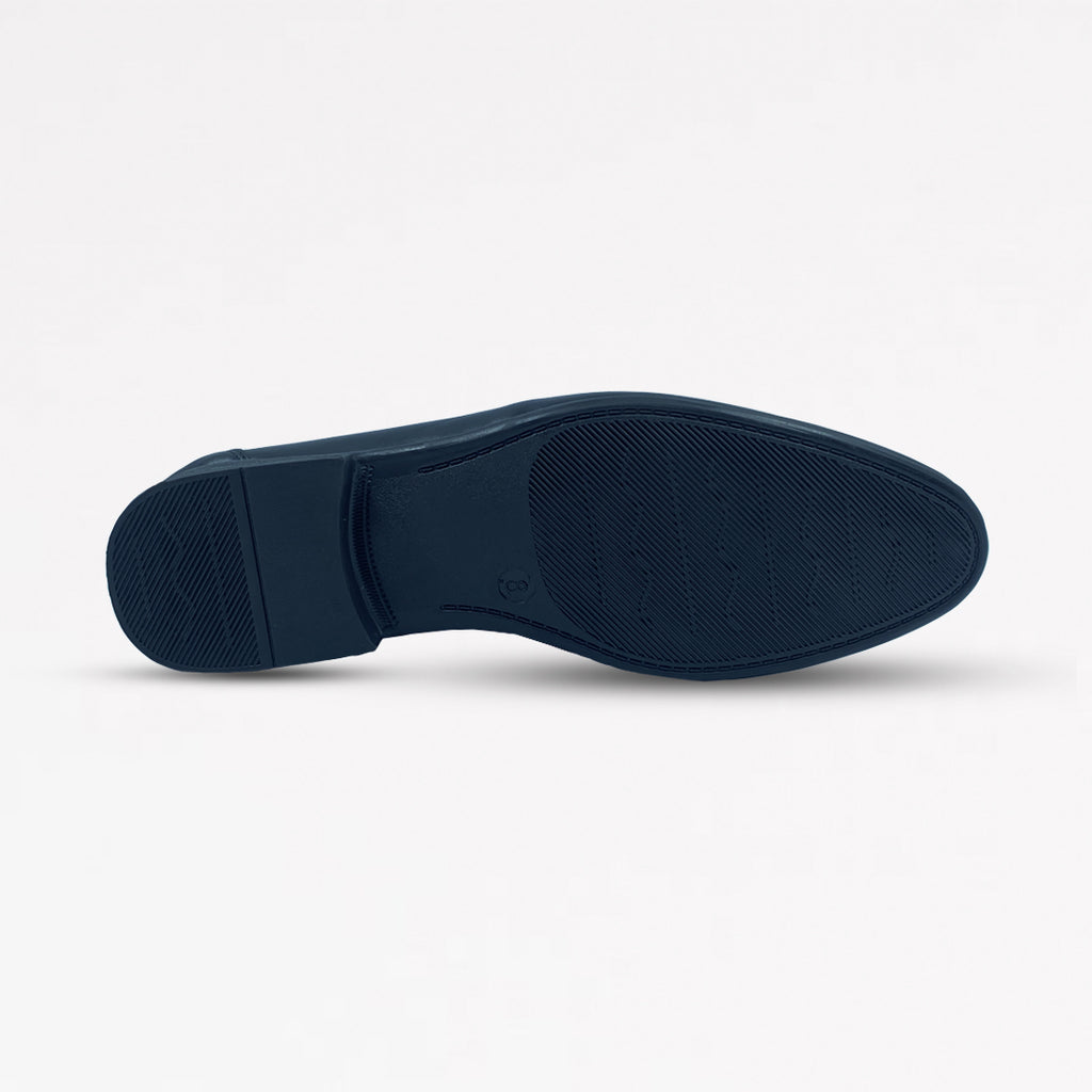 Executive Leather Hook-Up Shoes | Black Leather Shoes