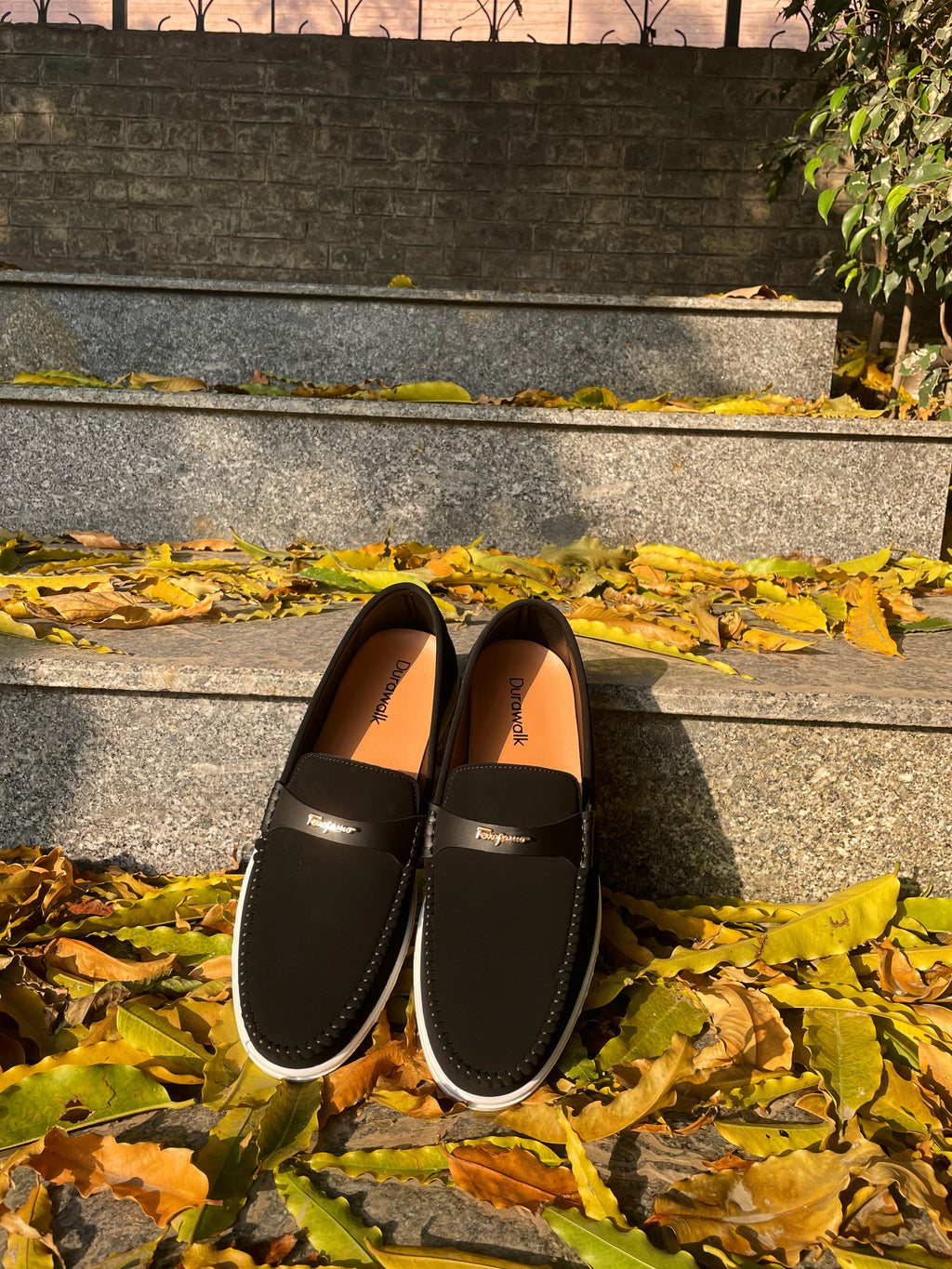 Black Suede Loafers