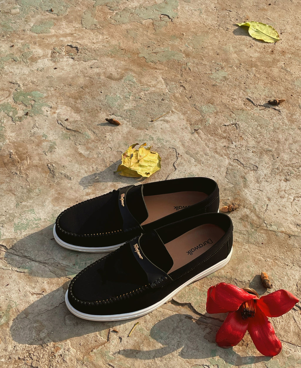 Black Suede Loafers