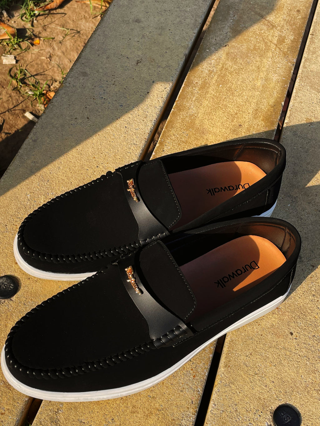 Black Suede Loafers